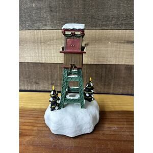 Hawthorne Village Coal Tower Holiday Towers Train Accessory _flaw